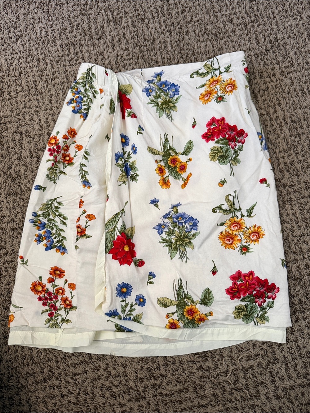 Susan Bristol wild flower skirt